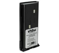 vhbw Batterie Compatible avec Kenwood TK-278G, TK-278GC, TK-278GM, TK-3100, TK-3101, TK-3102 Radio Talkie-walkie (2000mAh, 7,2V, NiMH)