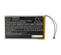 vhbw Batterie compatible avec Kobo Aura HD, Aura HD N204-KBO-B liseuse e-book reader (1500mAh, 3,7V, Li-polymère)
