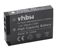 vhbw Batterie Compatible avec Kodak EasyShare V1003, M380, M381, M420, V803, Z950 Appareil Photo (700mAh, 3,6V, Li-ION)