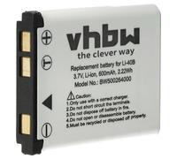 vhbw Batterie compatible avec Kodak Pixpro FZ55, Pixpro X52, Pixpro X53, Pixpro X54, Pixpro X55 appareil photo (500mAh, 3,6V, Li-ion)
