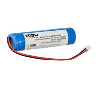 vhbw Batterie Compatible avec Legrand 062552/0 6255 2, 062526/0 6252 6 éclairage d'issue de Secours (2000mAh, 2,4V, NiMH)
