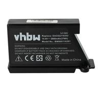 vhbw Batterie Compatible avec LG HOM-BOT Square, Turbo, VR1229RB, VR5001CM Robot électroménager (2600mAh, 14,4V, Li-ION)