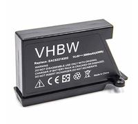 vhbw Batterie Compatible avec LG Hom-Bot VR63475, VR6340LV, VR63409LV, VR63475LV, VR6270LVMB, VR63455LV aspirateur Noir (3000mAh, 14,4V, Li-ION)