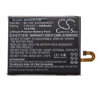 vhbw Batterie Compatible avec LG V60 ThinQ 5G, LMV600AM, LMV600QM, LMV600TM2X, LMV600TML téléphone Portable (4900mAh, 3,85V, Li-polymère)