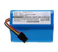 vhbw Batterie compatible avec Liectroux B6009, DH860, Q7000, Q8000, ZK808 aspirateur, robot électroménager (2600mAh, 14,8V, Li-ion)
