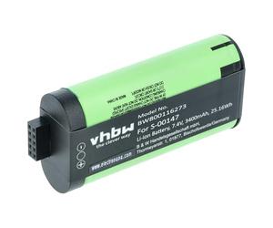 vhbw Batterie Compatible avec Logitech Ultimate Ears UE MegaBoom S-00147 Haut-parleurs, Enceintes portatives (3400mAh, 7,4V, Li-ION)