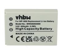 vhbw Batterie Compatible avec Maginon Slimline DC-5080, X4, X5, X6, XS7, X50, X60 Appareil Photo, Reflex numérique (650mAh, 3,6V, Li-ION)