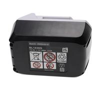 vhbw Batterie compatible avec Makita BTP130R*, BTD136R*, DF347D*, DDF448R*, DDF446R*, DDA340R*, DC18WA* outil électrique (4000 mAh, Li-ion, 14,4 V)