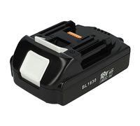 vhbw Batterie Compatible avec Makita DCL182, DCL181, DCL182ZB, DCL181FZ, DCJ200Z2XL, DCL281, DCJ200ZXL Outil électrique (1500 mAh, Li-ION, 18 V)