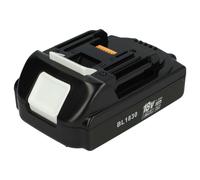 vhbw Batterie compatible avec Makita DUR189, DUR189Z1, DUR187LZ, DUR187UZ, DUR190LZX3, DUR188LZ outil électrique (1500 mAh, Li-ion, 18 V)