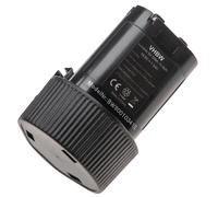 vhbw Batterie compatible avec Makita radio de chantier BMR102, BMR101, BMR103, BMR104, BMR103B, BMR100 outil électrique (1500 mAh, Li-ion, 10,8 V)