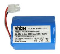 vhbw Batterie compatible avec Miele Scout RX2, RX3 robot électroménager (6000mAh, 14,52V, Li-ion)