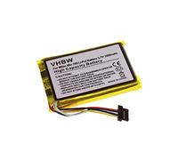 vhbw Batterie compatible avec Mitac Mio 168RS | 169, 168, 168C, 168 Plus GPS, appareil de navigation (1800mAh, 3,7V, Li-polymère)