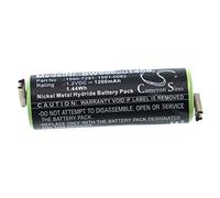 vhbw Batterie Compatible avec Moser ChroMini 1591B, 1591 Rasoir Tondeuse électrique (1200mAh, 1,2V, NiMH)