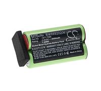 vhbw Batterie Compatible avec Moser Super Cordless 1872 Clipper, ChromStyle 1871 Tondeuse à Cheveux (2000mAh, 3,6V, NiMH)
