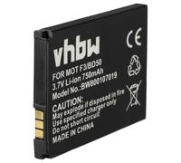 vhbw Batterie Compatible avec Motorola MotoFone Motofone F3 téléphone Fixe sans Fil (750mAh, 3,7V, Li-ION)