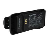 vhbw Batterie compatible avec Motorola R2 radio talkie-walkie (2600mAh, 7,4V, Li-ion) - avec clip de ceinture