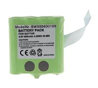 vhbw Batterie Compatible avec Motorola Talkabout FV700R, M370H1A, SX700R Radio Talkie-walkie (600mAh, 4,8V, NiMH)