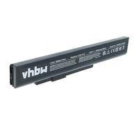 vhbw 1x Batterie Compatible avec MSI CX640, CR640X, CR640MX, CR640DX, A6400 Ordinateur Portable (4400mAh, 10,8V, Li-ION)