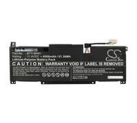vhbw Batterie compatible avec MSI Modern 15 A10M(MS-1551), A10M-004XFR, A10M-002FR, A10M-001XFR ordinateur portable (4500mAh, 11,4V, Li-polymère)