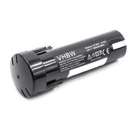 vhbw Batterie compatible avec National 6550-20, EY3652, EY3652DA, EY3652DR, EY503B outil électrique (1500 mAh, NiMH, 2,4 V)