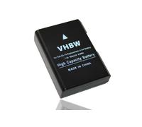 vhbw Batterie compatible avec Nikon D3100, D3200, D3300, D3400 appareil photo digital reflex APRN (950mAh, 7,2V, Li-ion) avec puce d'information