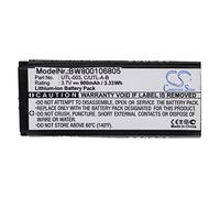 vhbw Batterie Compatible avec Nintendo DS XL, DSi LL, DSi XL UTL-001 - Remplacement pour C/UTL-A-BP, UTL-001 - (Li-ION, 900mAh, 3.7V)