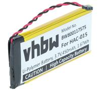 vhbw Batterie Compatible avec Nintendo Switch HAC-016, HAC-A-J 0, HAC-A-JCR-C0, HAC-015 Manette de Jeu Gamepad (450mAh, 3,7V, Li-polymère)