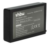 vhbw Batterie Compatible avec Nippon BHT-200, BHT-400, BHT-300, DS22L1-G, DS22L1-D Scanner de Code-Barre POS (1800mAh, 3,7V, Li-ION)