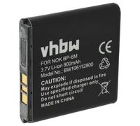 vhbw Batterie Compatible avec Nokia 3250, 6233, 6151, 6280, 6234, 6288, 9300i Smartphone téléphone Portable (900mAh, 3,7V, Li-ION)