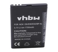 Vhbw Batterie Compatible Avec Nokia E90 Communicator, E90i, N810, N810 Internet Tablet Smartphone (1700mah, 3,7v, Li-Ion)
