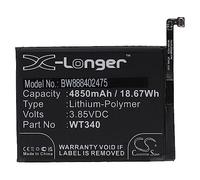 vhbw Batterie Compatible avec Nokia G20, G10, CN110 téléphone Portable (4850mAh, 3,85V, Li-polymère)