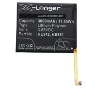 vhbw Batterie Compatible avec Nokia X5. TA-1109, X6 2018, 5.1 Plus, 6.1 Plus téléphone Portable (3000mAh, 3,85V, Li-polymère)