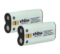 vhbw Batterie compatible avec Olympus DS-3300, DS-2300, DS-5000, DS-4000, DS-5000ID dictaphone (800mAh, 2,4V, NiMH)
