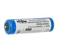 vhbw Batterie Compatible avec Panasonic ES-LT4N, ES-LT6A, ES-LT31, ES-LT41, ES-LT67, ES-LT68 Rasoir Tondeuse électrique (680mAh, 3,7V, Li-ION)