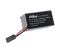 vhbw Batterie Compatible avec Parrot AR.Drone 2.0 Elite Edition | 2.0 Power Edition, 2.0 drone (2150mAh, 11,1V, Li-polymère)