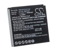 vhbw Batterie compatible avec PAX IRAS 900K, P90, S90, S900 scanner de code-barre POS (1850mAh, 7,4V, Li-ion)