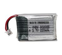Vhbw Batterie Compatible Avec Ph 1.25 2p Connecteur Pour Modéle Rc Par Ex. Voiture De Course Avion (220mah, 3,7v, Li-Polymère, 29 X 20 X 8 Mm)-Vhbw