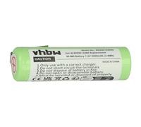 vhbw Batterie Compatible avec Philips Norelco T600, T6000, T660, T700, T7000, T7500 Rasoir Tondeuse électrique (2000mAh, 1,2V, NiMH)