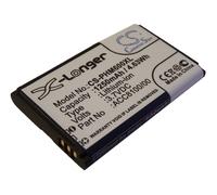 vhbw Batterie compatible avec Philips Pocket Memo DPM8500, DPM8100, DPM6000, DPM7000, DPM8000 dictaphone (1250mAh, 3,7V, Li-ion) - Remplacement pour 8403 810 00011 ACC8100