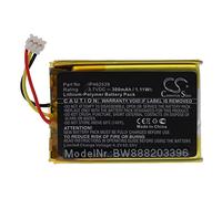 vhbw Batterie Compatible avec Phonak ComPilot, ComPilot II Appareil médical (300mAh, 3,7V, Li-polymère)
