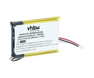 vhbw Batterie Compatible avec Phonak ComPilot, ComPilot II Appareil médical (300mAh, 3,7V, Li-polymère)