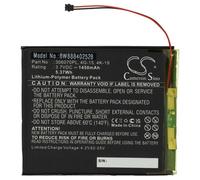 vhbw Batterie Compatible avec Pocketbook Basic Touch 624 liseuse e-Book Reader (1450mAh, 3,7V, Li-polymère)