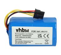 vhbw Batterie compatible avec Proscenic Summer P1s, P2s robot électroménager (3000mAh, 14,8V, Li-ion)