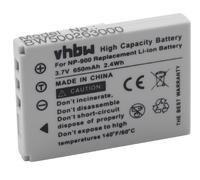 vhbw Batterie compatible avec Rollei X-8 compact appareil photo (650mAh, 3,6V, Li-ion)