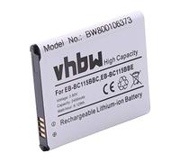 vhbw Batterie Compatible avec Samsung Galaxy K Zoom 3G, K Zoom, S5 Zoom téléphone Portable (2400mAh, 3,8V, Li-ION)