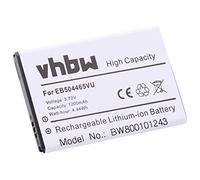 vhbw Batterie Compatible avec Samsung Galaxy S Aviator, S Lightray 4G, Spica i5700, Teos i5800 Smartphone (1200mAh, 3,7V, Li-ION)