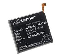 vhbw Batterie Compatible avec Samsung Galaxy SM-G988B/DS, SM-G9880, S20 Ultra 5G, S20 Ultra téléphone Portable (4900mAh, 3,85V, Li-polymère)