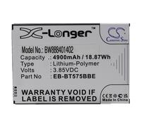 Vhbw Batterie Compatible Avec Samsung Galaxy Tab Active 3 Sm-T570, Sm-T575, Sm-T575n, 8.0 2020, 8.0 Tablette Pad (4900mah, 3,85v, Li-Polymère)