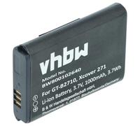 vhbw Batterie Compatible avec Samsung GT-B2710 téléphone Portable (1000mAh, 3,7V, Li-ION)